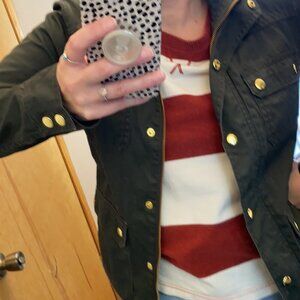 Eddie Bauer Rugby Striped Knit Top